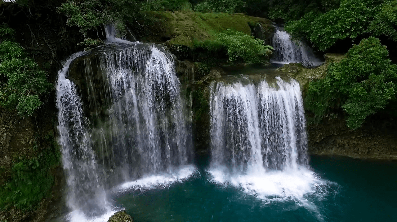bolinao falls 1 waterfall in pangasinan province philippines